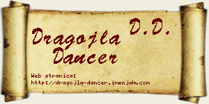Dragojla Dancer vizit kartica